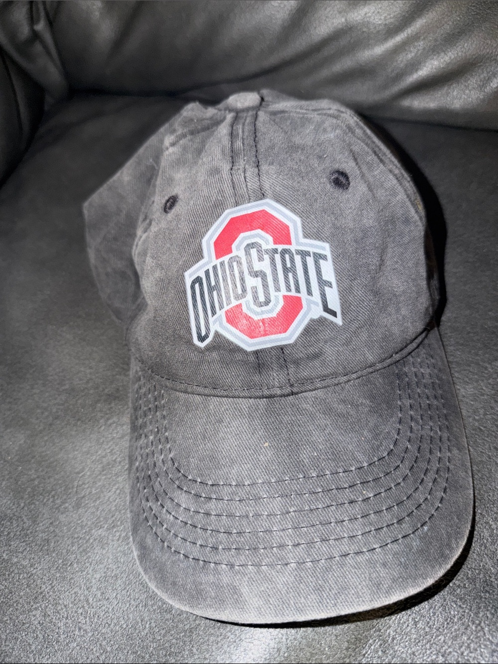 Ohio state buckeyes Men's Logo Baseball Cap - Black